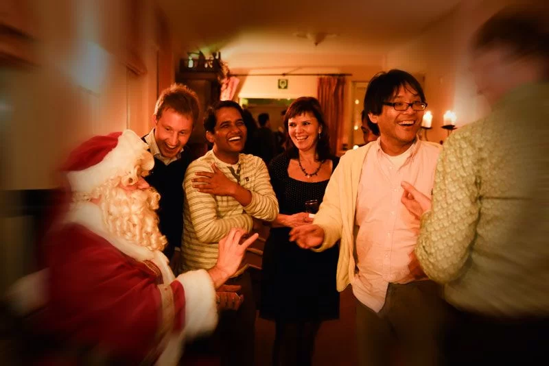 Magische Kerstman gezelligheid