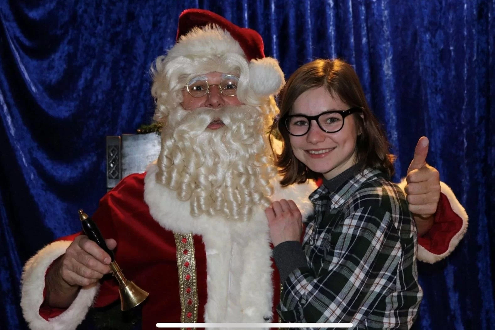 Magische Kerstman fotomoment